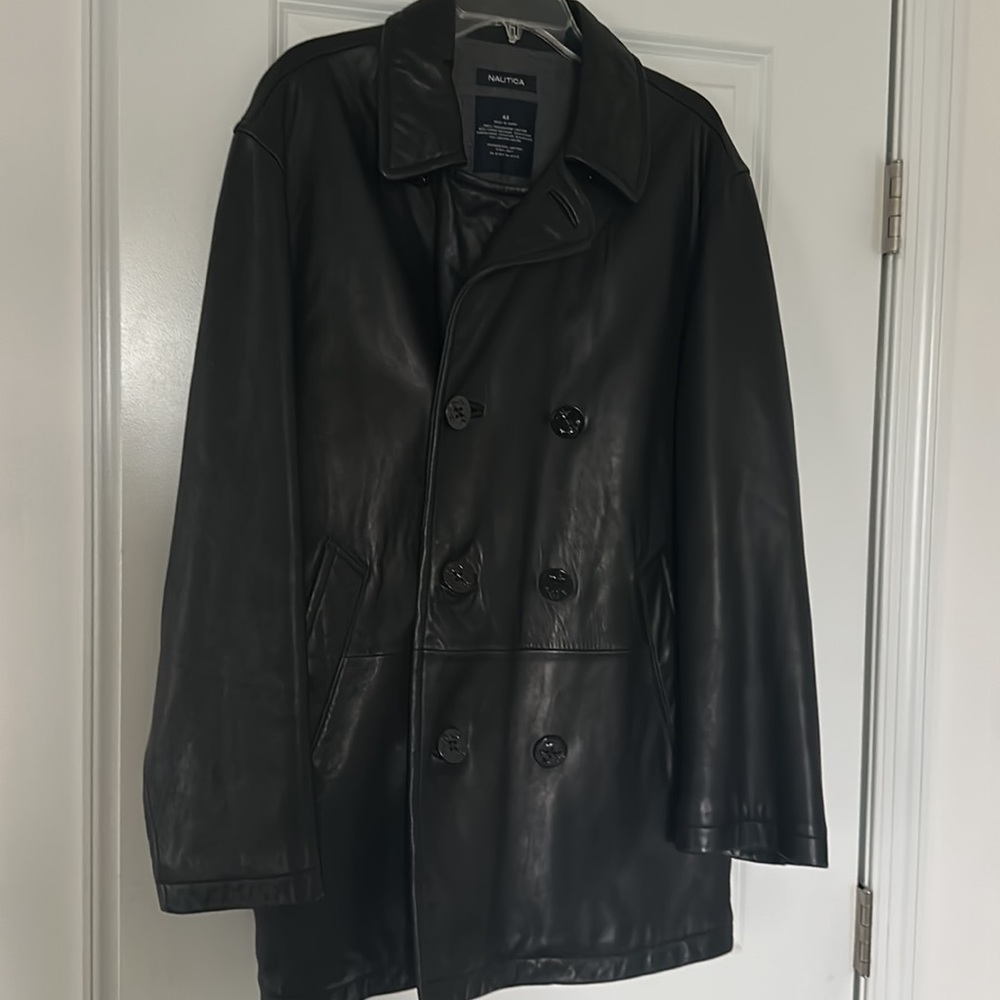 Men’s Nautica Leather Jacket